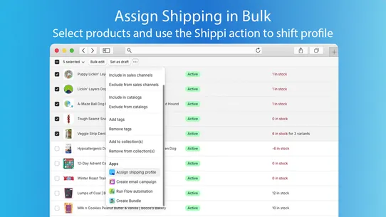Shippi: Easy Shipping Profiles screenshot