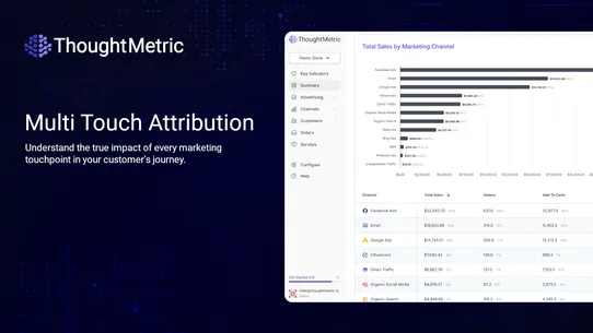 ThoughtMetric Analytics screenshot