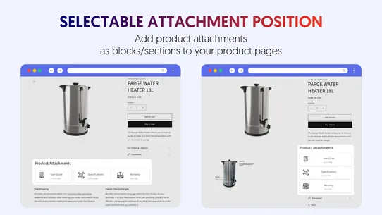 Easify Product Attachments screenshot