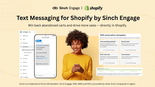 Sinch Engage: SMS, MMS and RCS screenshot