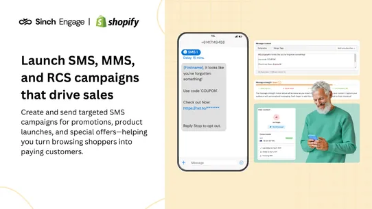 Sinch Engage: SMS, MMS and RCS screenshot