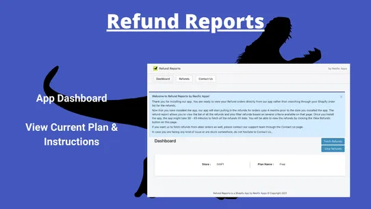 Refund Reports Rex screenshot