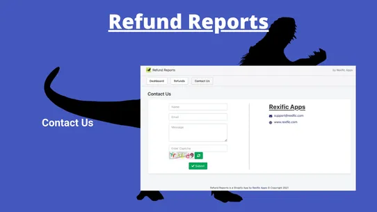 Refund Reports Rex screenshot