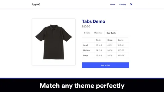 Product Descriptions by AMP screenshot