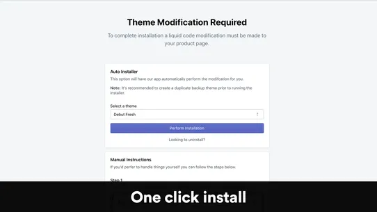 Product Descriptions by AMP screenshot