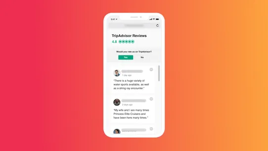 Elfsight Tripadvisor Reviews screenshot