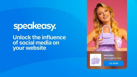 Speakeasy Shoppable Videos screenshot