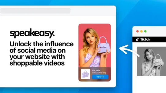 Speakeasy Shoppable Videos screenshot