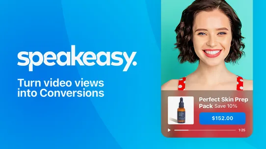 Speakeasy Shoppable Videos screenshot