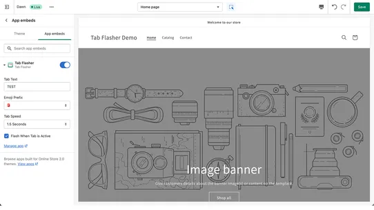 Tab Flasher screenshot