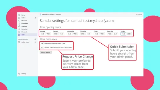 Samdai ‑ Same day 2h Delivery screenshot