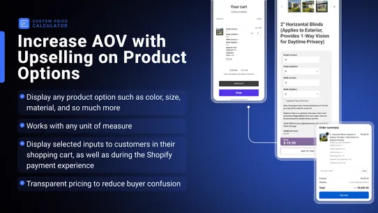 Apippa‑Custom Price Calculator screenshot