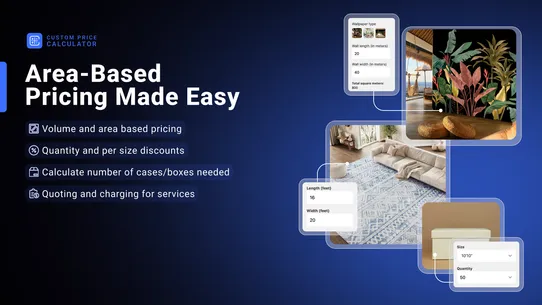 Apippa‑Custom Price Calculator screenshot