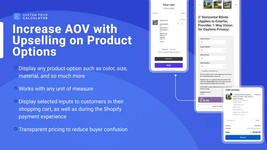 Apippa‑Custom Price Calculator screenshot
