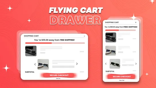 Flying Cart‑ Slide Cart Drawer screenshot