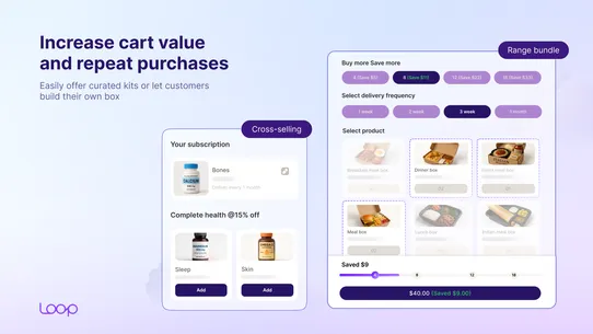 Loop Subscriptions App screenshot