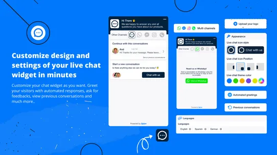 Qpien ‑ Helpdesk &amp; Live Chat screenshot