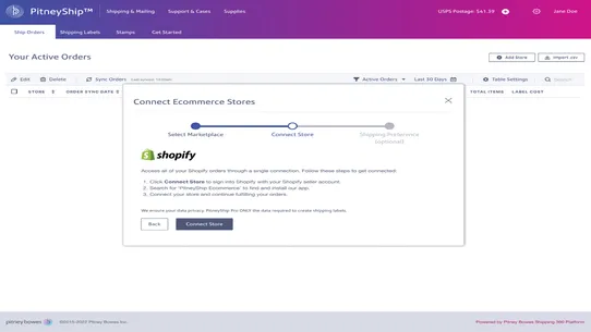 PitneyShip screenshot