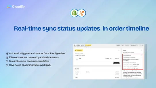 Visma e‑conomic Integration screenshot