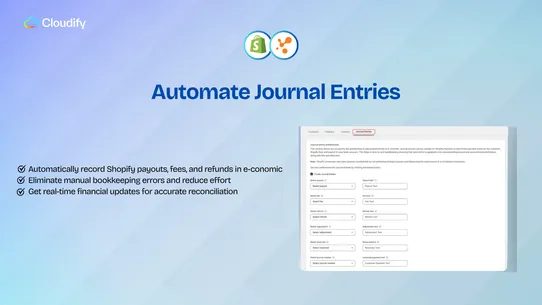 Visma e‑conomic Integration screenshot
