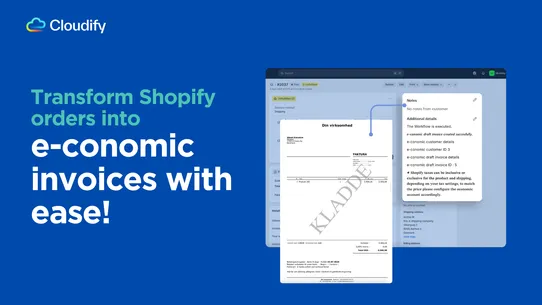 Visma e‑conomic Integration screenshot
