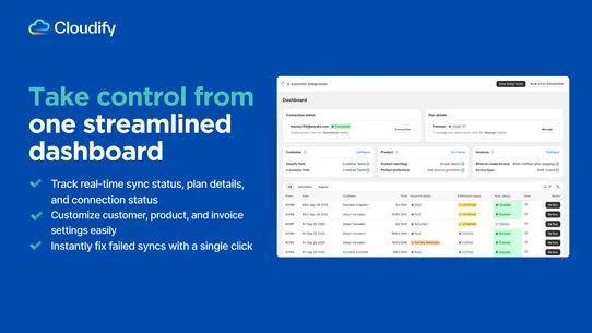 Visma e‑conomic Integration screenshot
