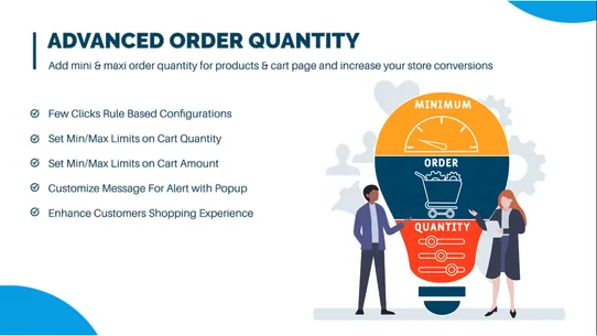 Advance Order Quantity Limits screenshot