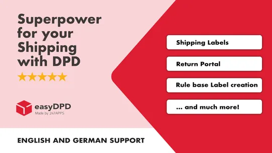 DPD Shipping | easyDPD screenshot