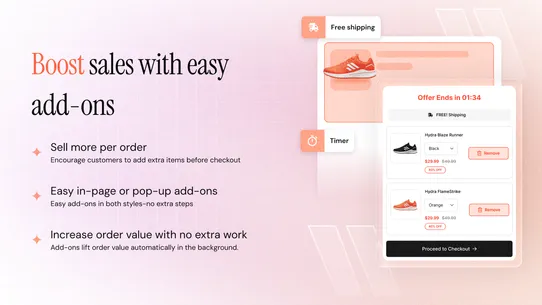 ALPHA Cart Upsell &amp; Cross Sell screenshot
