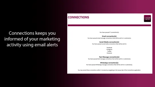 Connections: Digital Marketing screenshot