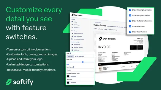 Softify: Easy Invoice+ screenshot