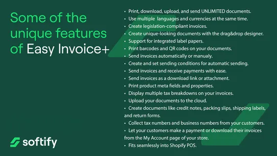 Softify: Easy Invoice+ screenshot