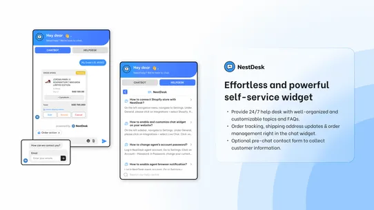 NS AI Chatbot, Helpdesk &amp; FAQs screenshot