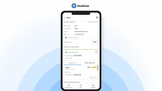 NS AI Chatbot, Helpdesk &amp; FAQs screenshot