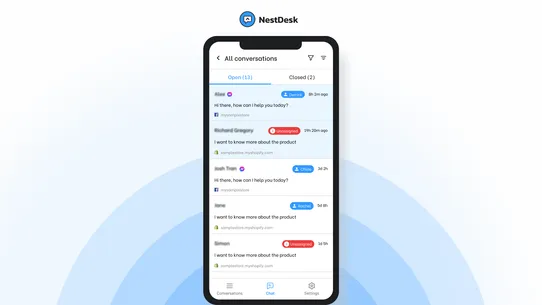 NS AI Chatbot, Helpdesk &amp; FAQs screenshot