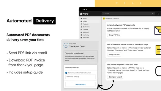 Oxilayer PDF Invoice Generator screenshot