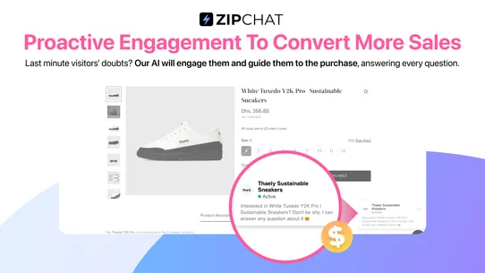 ZipChat AI Chatbot | Sales GPT screenshot