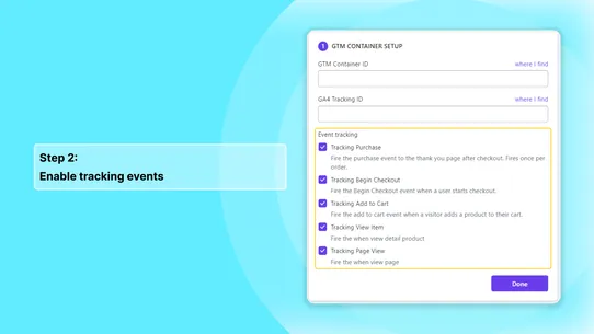 UpTag: Google Ads Tracking GTM screenshot