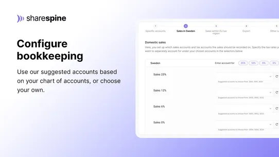 Visma eAccounting screenshot