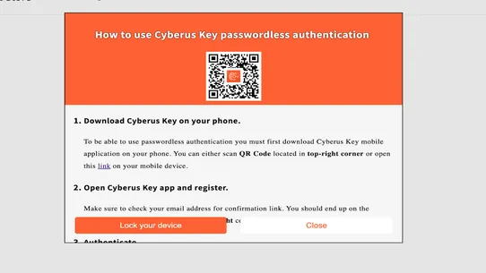 Cyberus Key screenshot