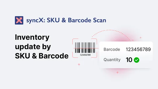 syncX: SKU &amp; Barcode Scan screenshot