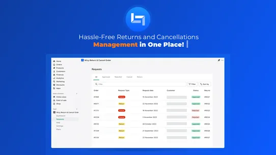 Wizy Return &amp; Cancel Order screenshot