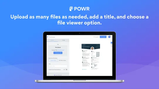 POWR: File Embed | Embed PDF screenshot