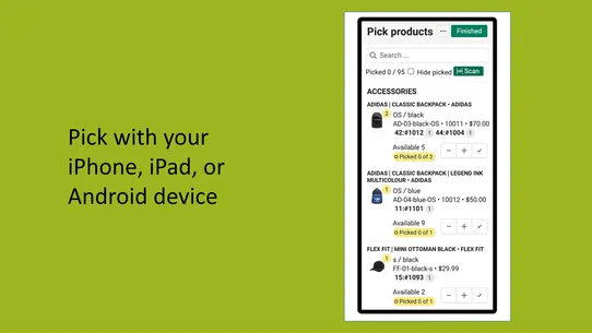 BR Pick List Pro screenshot