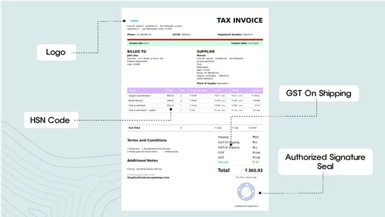 iGST: India GST Invoices screenshot