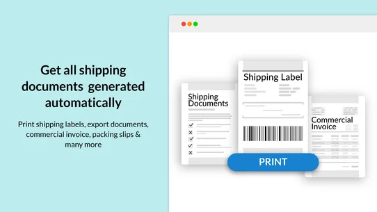 PH MultiCarrier Shipping Label screenshot