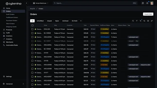 Cybership screenshot