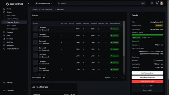 Cybership screenshot