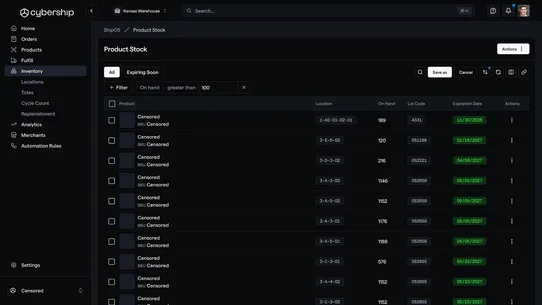 Cybership screenshot