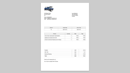 Invoicify ‑ Automatic Invoices screenshot